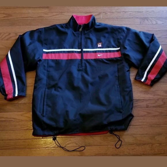 Nike Other - Team Nike Maryland Terrpins Jacket Reversible 💯